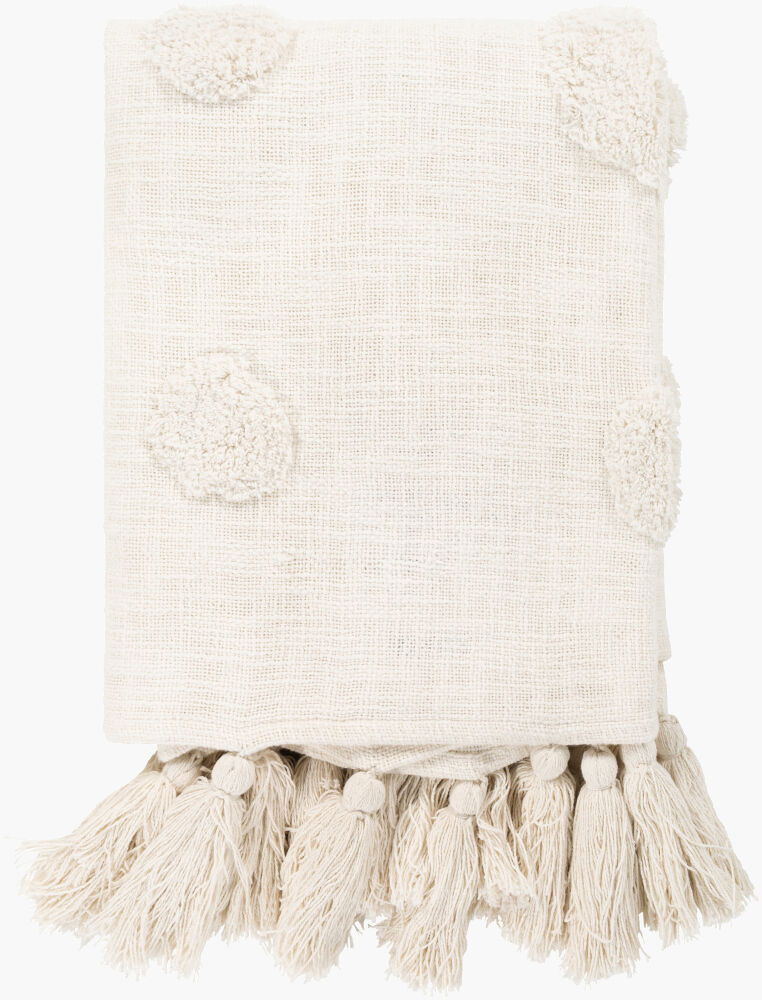 Dove Throw, Blankets & Throw by Surya, 60" length x 50" width