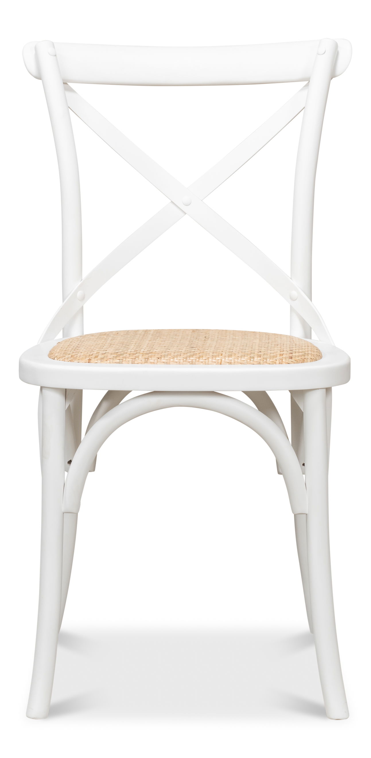Tuileries Side Chair, White, Dining Chair by Sarreid, 20" length x 22" width x 35" height View 2