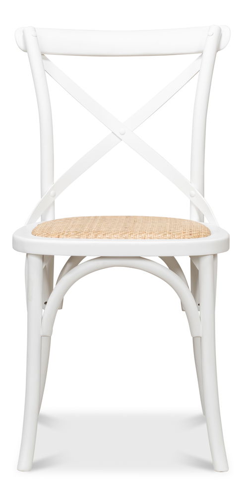 Tuileries Side Chair, White