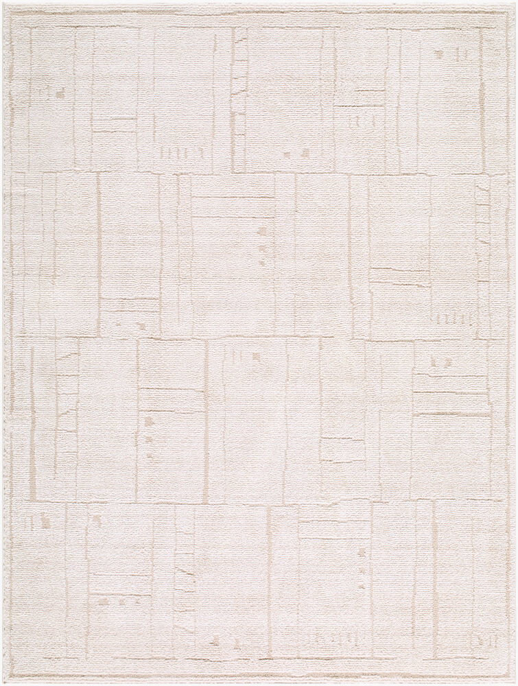Alma Machine Woven Rug, by Surya, 6'11.86" length x 5'2.99" width