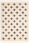 Berber Shag Machine Woven Rug, by Surya, 7'2.61" length x 5'2.99" width thumbnail