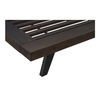 Madagascar Queen Platform Bed Dark Brown, by Moe's Home, 75.5" width x 48" height x 89" depth thumbnail 6