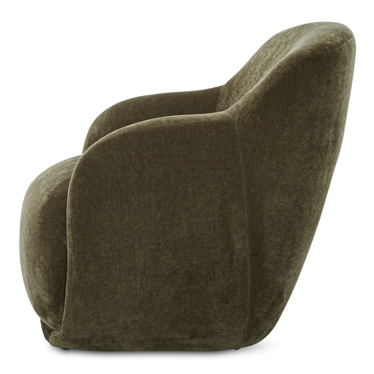 Stevie Lounge Chair Cedar Green, Accent Chair by Moe's Home, 35" width x 32.3" height x 34.25" depth View 3