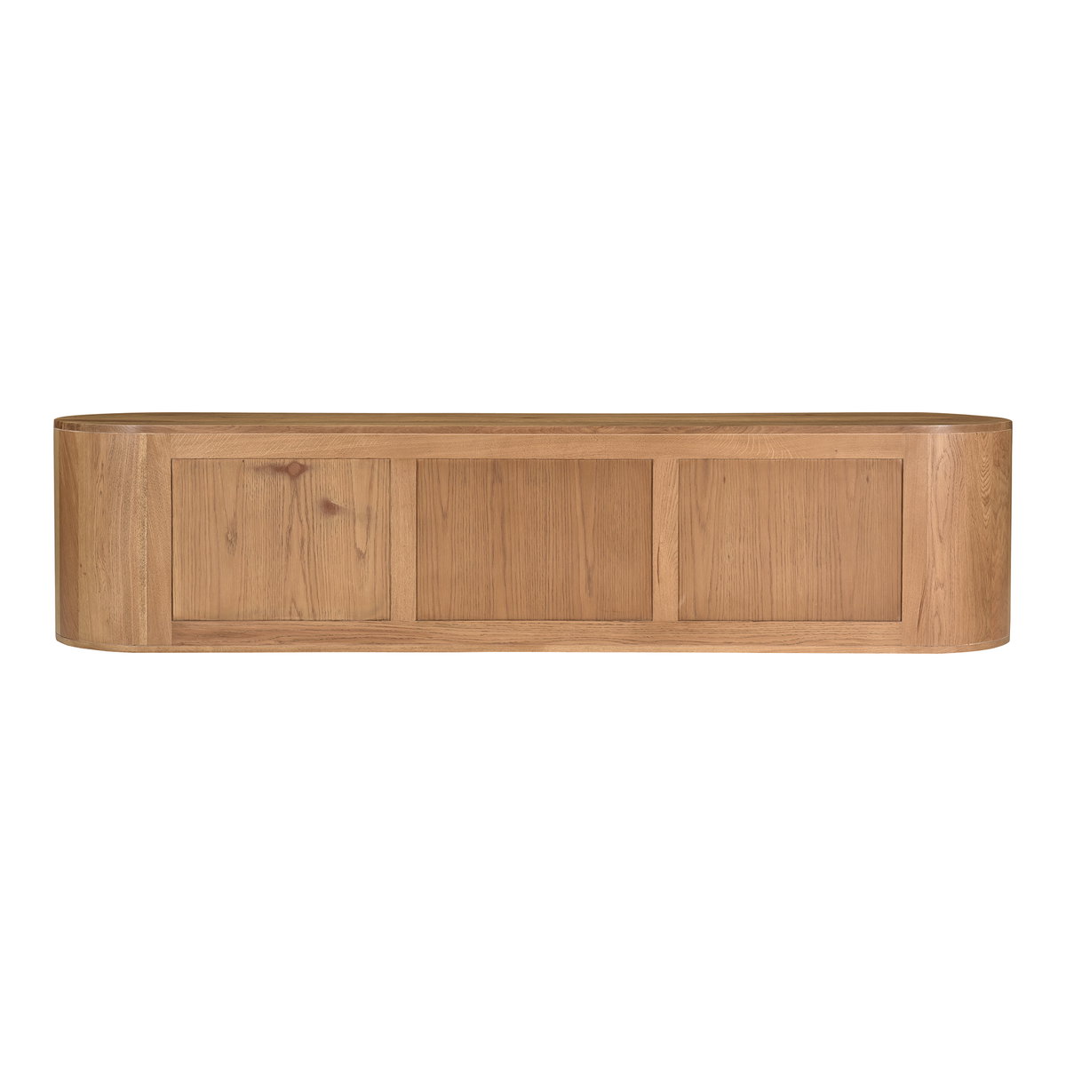 Theo Media Bench Natural, Media Console by Moe's Home, 80" width x 18" height x 18" depth View 6