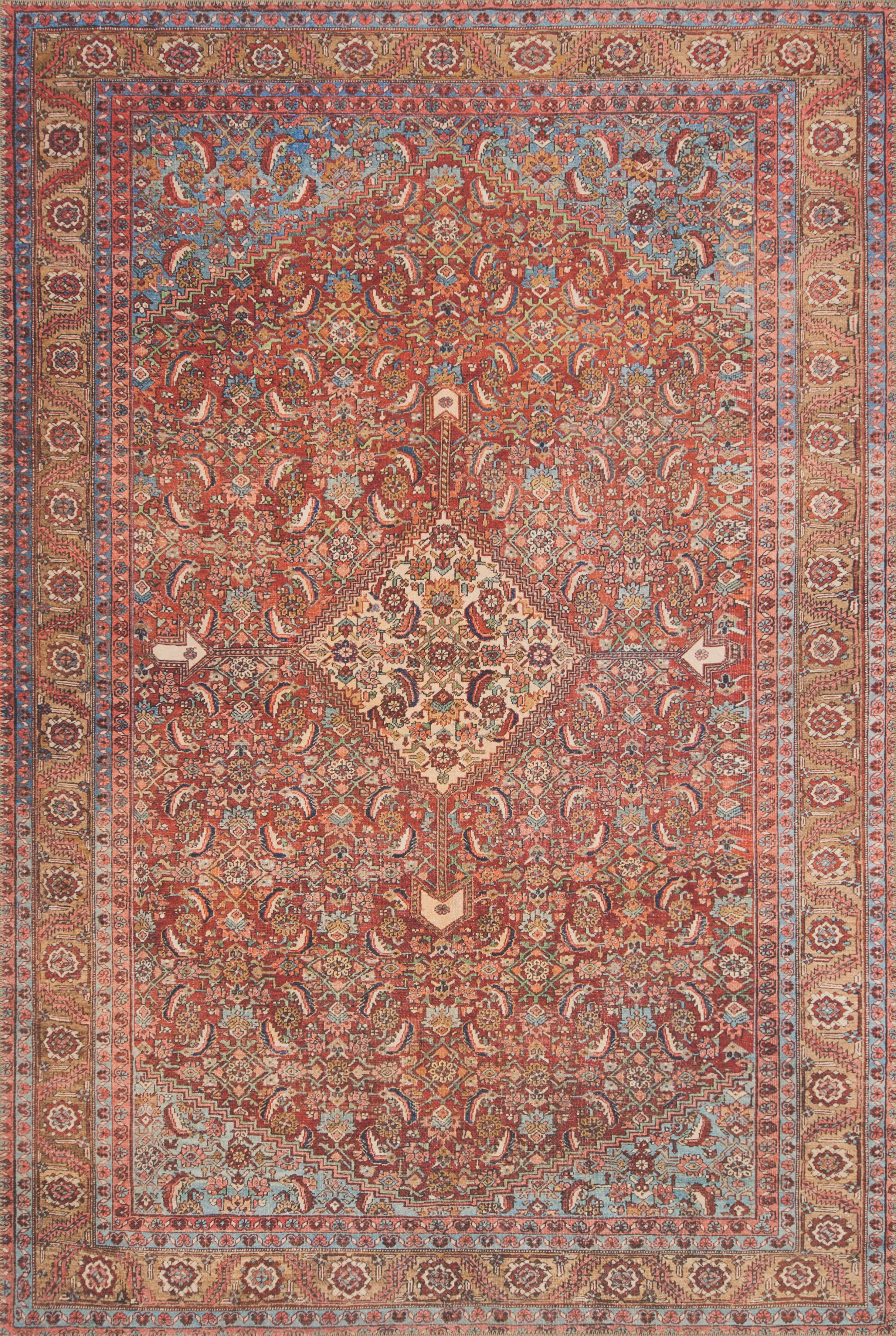 Loloi II Loren Rug, 2'6" length x 7'6" width