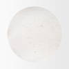 Allyson 42' Round Pedestal Dining Table | Banswara White Marble & Brown Wood | Seats 4, by Mercana, 42" length x 42" width x 30" height thumbnail 8