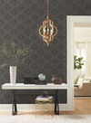 Teahouse Panel Black Wallpaper thumbnail 1