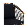 Kuna Outdoor Lounge Chair Black thumbnail 4