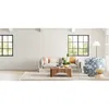 Ammil Hand-Knotted Trellis Cream/ Black Area Rug thumbnail 3