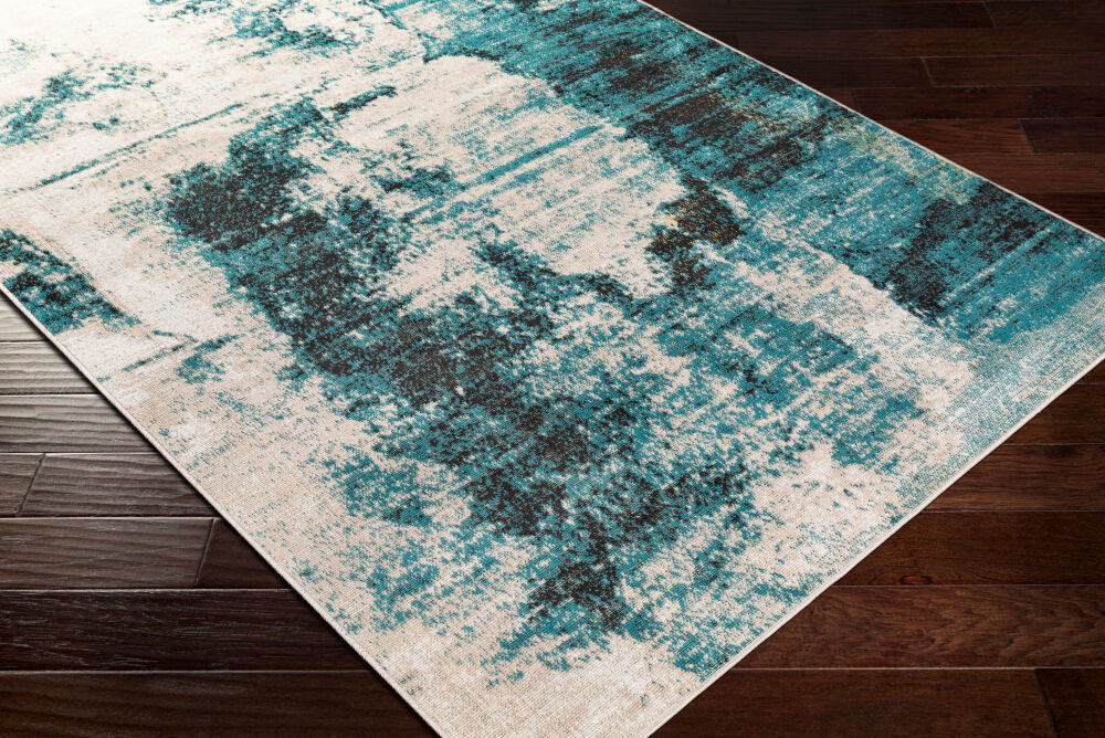 Rafetus Machine Woven Rug, by Surya, 7'6.55" length x 5'2.99" width