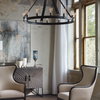 Sandy Wing Back Armchair, Accent Chair by Uttermost, 29" width x 41" height x 30" depth thumbnail 10