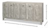 Rafina Three Door Sideboard, Cabinets & Sideboard by Sarreid, 74" length x 18" width x 34" height thumbnail 13