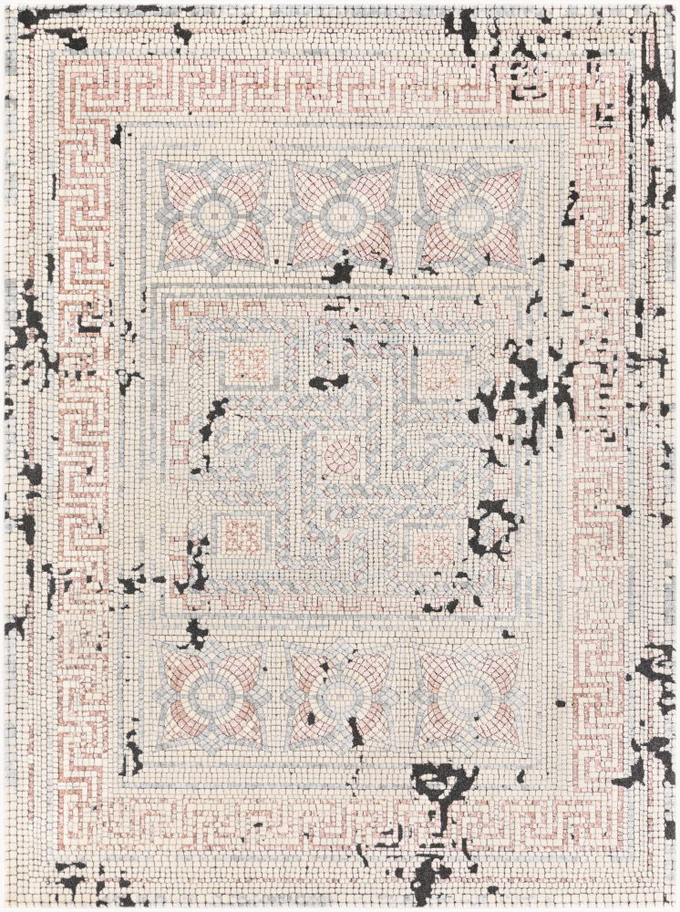 Venezia Machine Woven Rug, by Surya, 5'6.93" length x 3'11.24" width