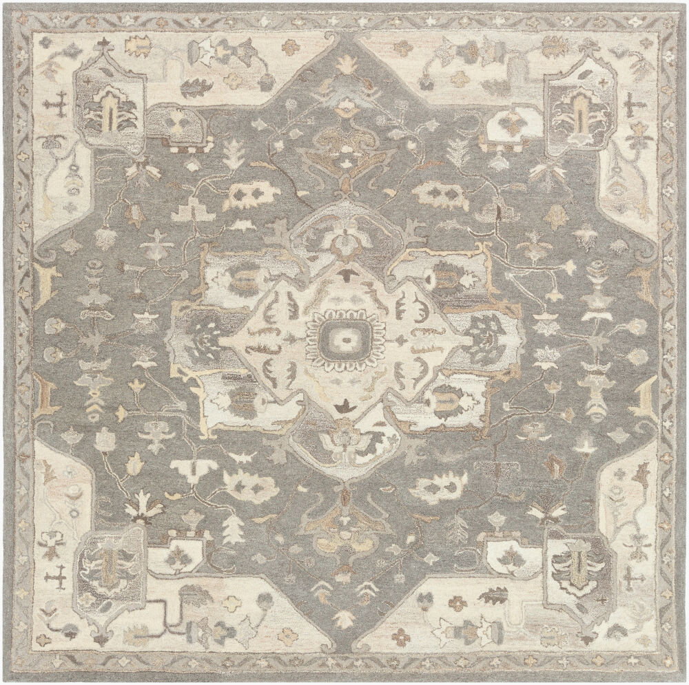 Caesar Handmade Rug, by Surya, 8' length x 8' width