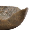 Damara Bowl Set of 2 Antique Brass, Decor by Dovetail, 12" width x 5" height x 12" depth thumbnail 2