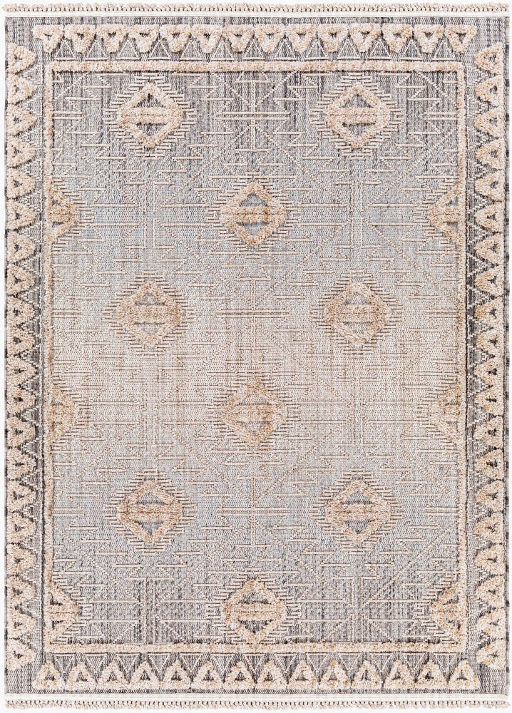 Zaragoza Machine Woven Rug, by Surya, 1'3.75" length x 1'3.75" width