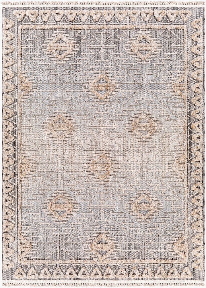 Zaragoza Machine Woven Rug, by Surya, 1'3.75" length x 1'3.75" width
