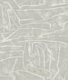 Urban Chalk Grey Peel & Stick Wallpaper, by York Wall, 20' length x 1'8.5" width x 0.02" depth thumbnail