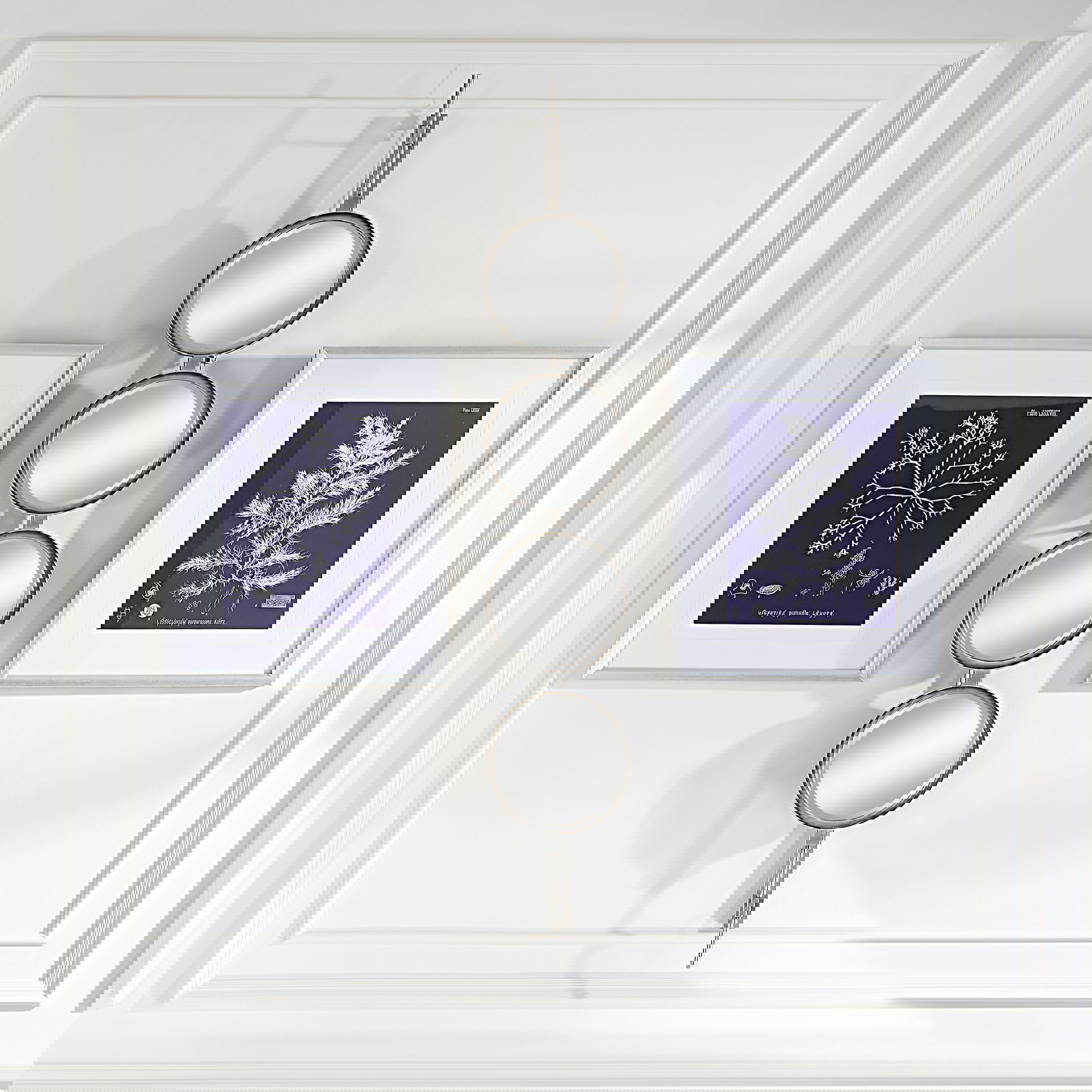 Button Silver Mirror, by Uttermost, 9.87" width x 59.87" height x 3.12" depth View 2