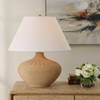 Eldon Terracotta Table Lamp, by Uttermost, 21" width x 23.5" height x 21" depth thumbnail 2