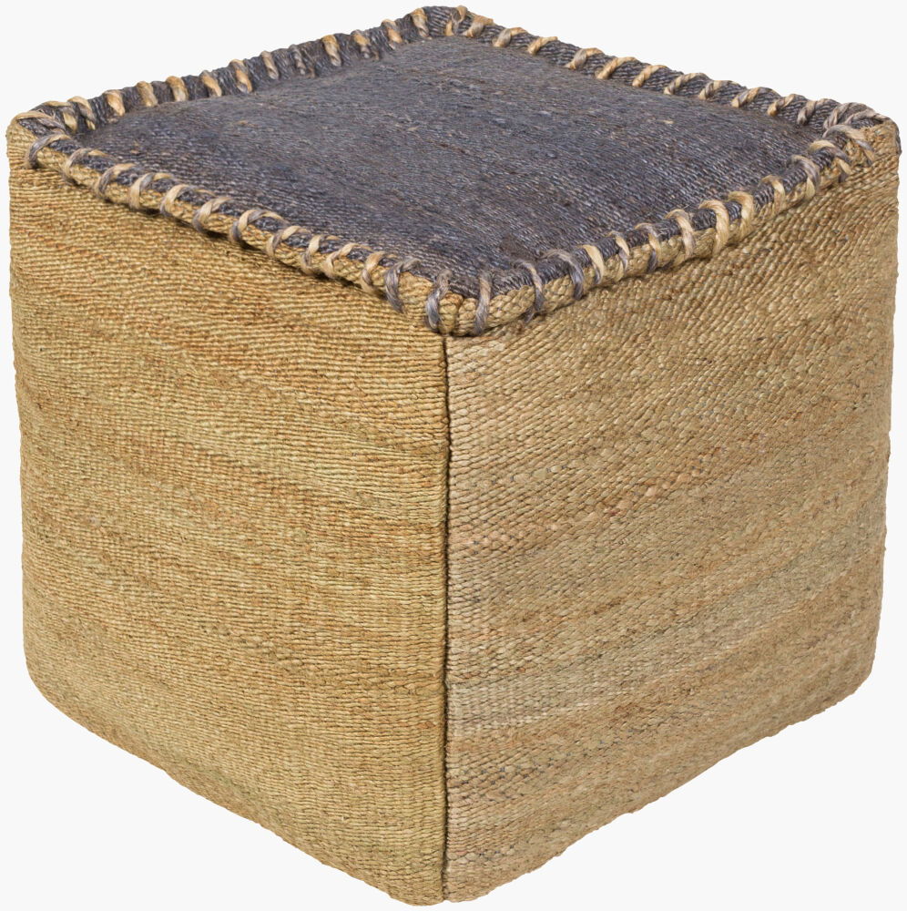 Tonga Pouf, Ottoman by Surya, 18" width x 18" height