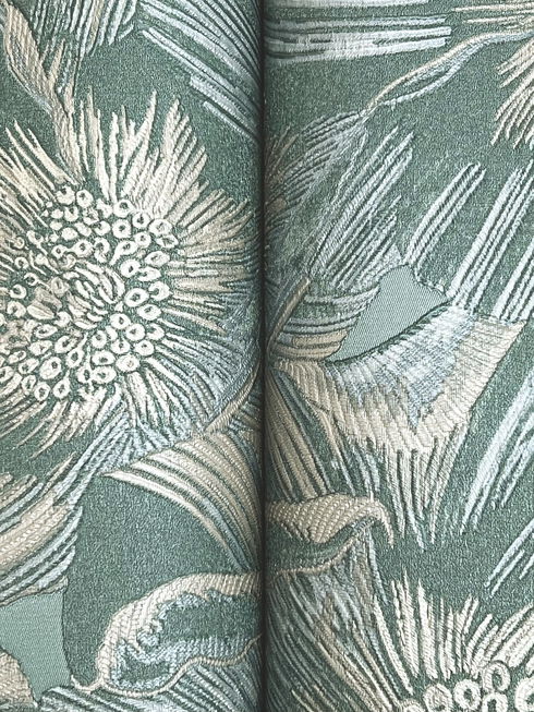 Anemoni Teal Wallpaper