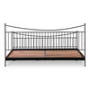Monet King Bed Black, by Moe's Home, 78.5" width x 42" height x 83.35" depth thumbnail 5