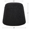 Gumdrop Black Ottoman thumbnail 2