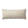 Jean Stoffer x Loloi Oatmeal Pillow, Decorative Pillow, 13" length x 35" width thumbnail 1