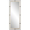 Carrizo Tall Bronze & Gold Mirror, by Uttermost, 2'8" width x 6'10" height x 1.25" depth thumbnail 1