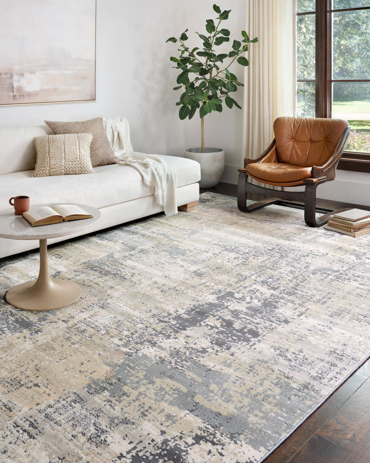 Loloi Lucia Rug, 1'6" length x 1'6" width View 3