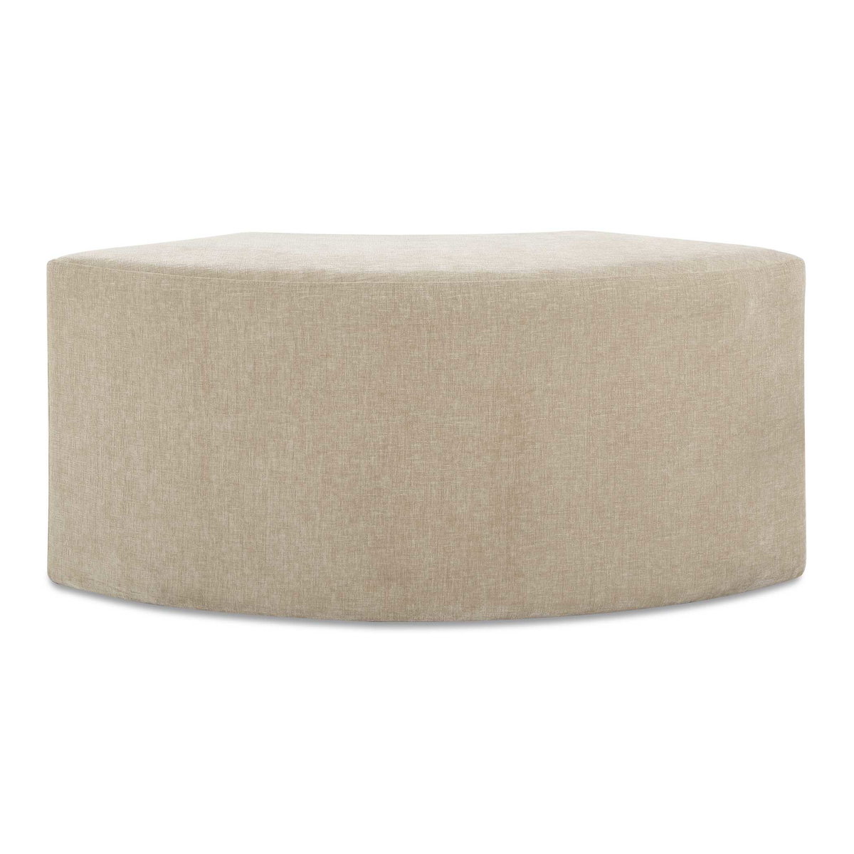Khai Rounded Plush Dining Bench, Benche by Uttermost, 44.5" width x 20" height x 19" depth View 1