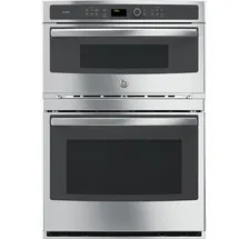 Online Designer Kitchen PT7800SHSS 29.75" Self-Cleaning Convection Electric Wall Oven with Built-In Microwave