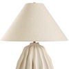 Javary Matte Beige Table Lamp, by Uttermost, 22" width x 27.5" height x 22" depth thumbnail 6