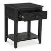 Corrine Nightstand Antique Black, by Moe's Home, 19" width x 23" height x 14" depth thumbnail 3