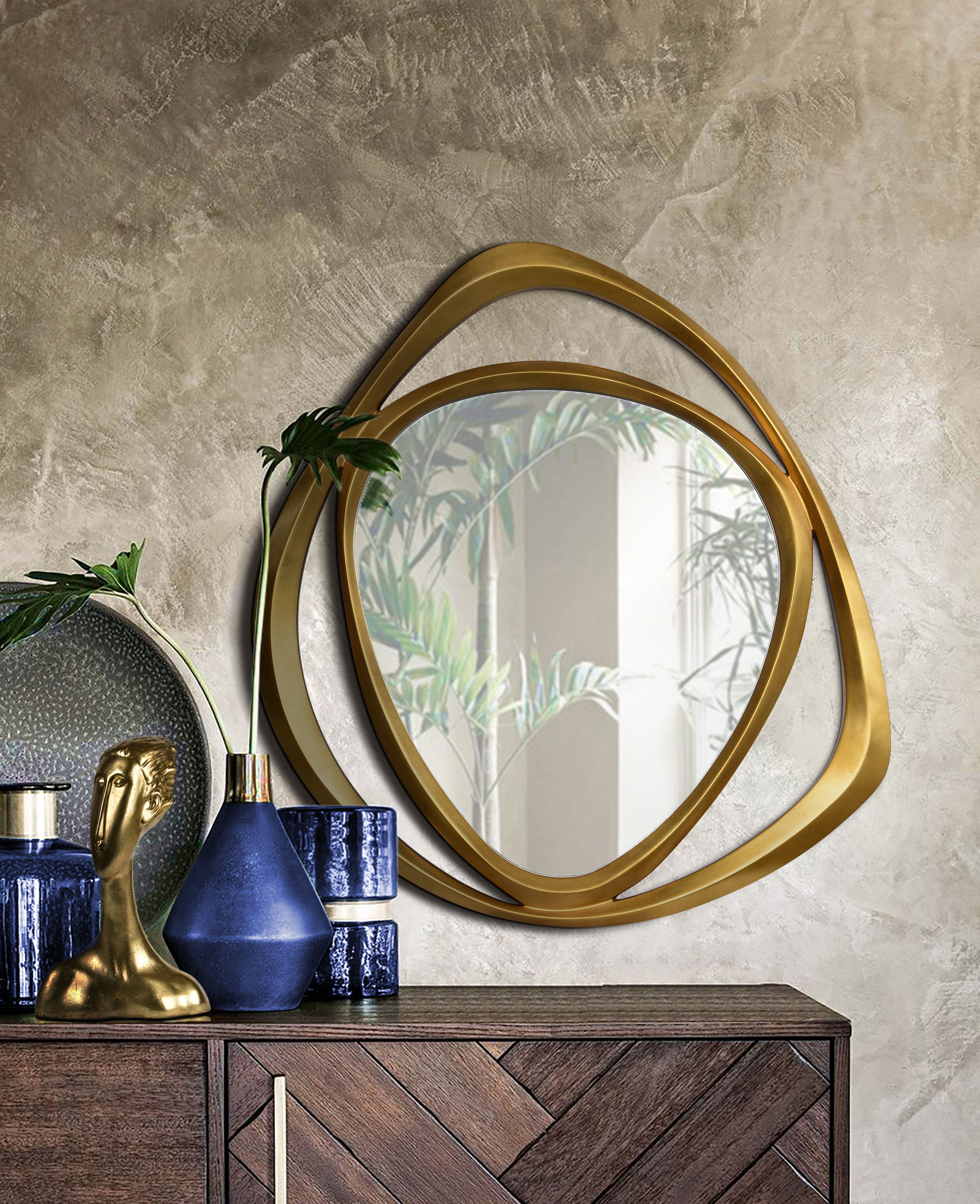 Goldie Wall Mirror large image 