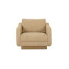 Keane Lounge Chair Ochre, Accent Chair by Moe's Home, 38" width x 31.25" height x 39.5" depth thumbnail 1