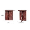 Blair Accent Table Rosso Levanto Marble thumbnail 7
