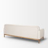 Hale Sofa with Medium Brown Wood and Oatmeal Fabric thumbnail 6