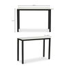 Parson Console Table White thumbnail 8