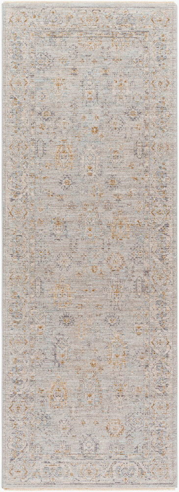 Avant Garde Machine Woven Rug, by Surya, 7'2.61" length x 2'7.5" width