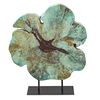 Bahati Wood Blue Sculpture thumbnail 4