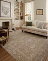 Chris Loves Julia x Loloi Louisa Rug, 5'3" length x 5'3" width thumbnail 2