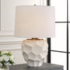 On Edge Chalk White Table Lamp thumbnail 3