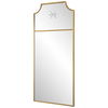 Caddington Tall Brass Mirror thumbnail 3