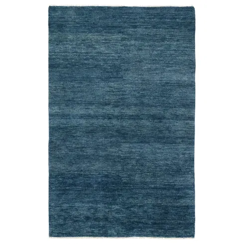 Jaipur Living Origin SAG11 Handknotted Solid Dark Blue Area Rug (12