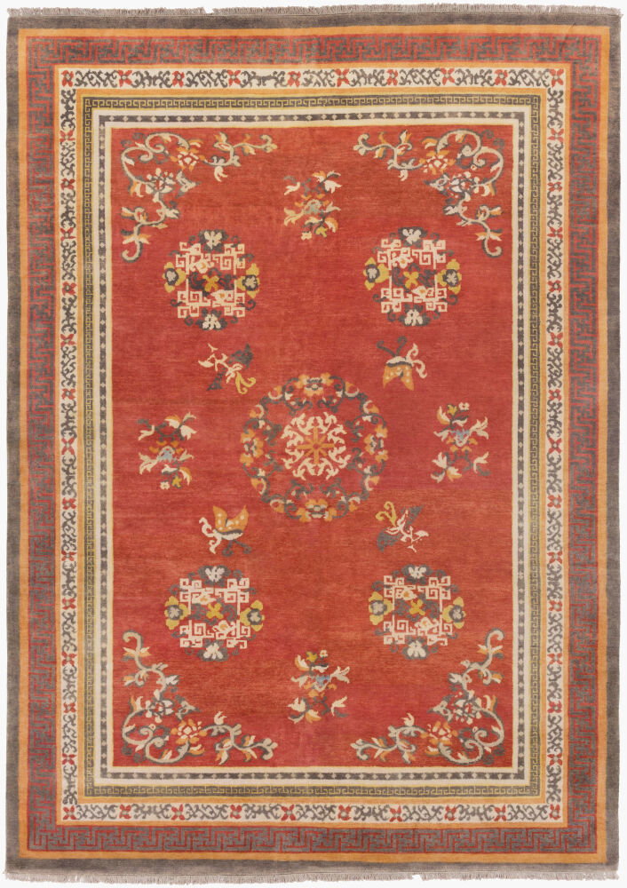 Geisha Handmade Rug, by Surya, 11' length x 8' width