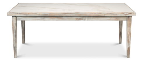 Rect. Extension Dining Table, As Shown