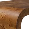 Carraway Burl Wood Coffee Table, by Uttermost, 56" width x 16" height x 30" depth thumbnail 7