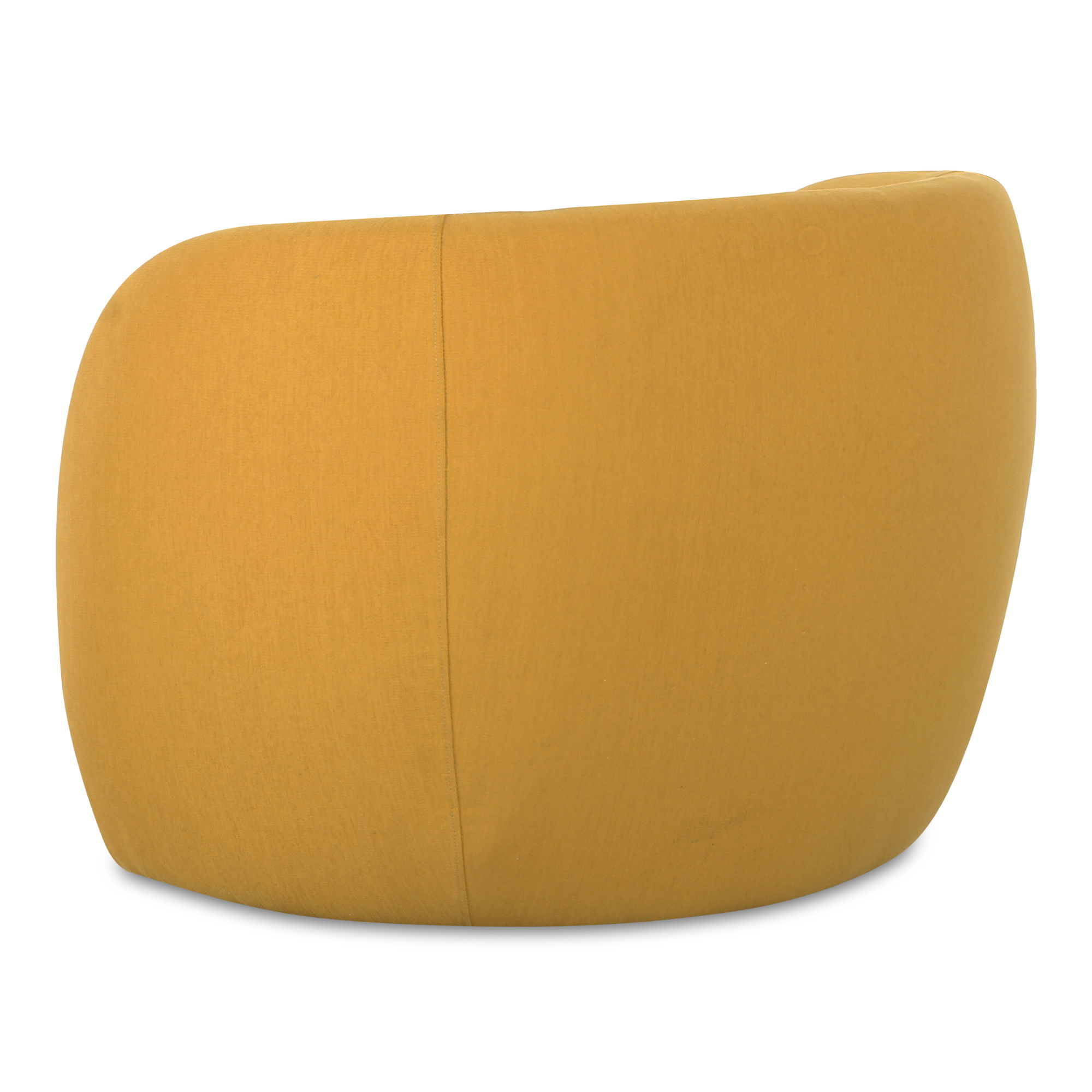 Rae Outdoor Accent Chair Deep Yellow, Outdoor Chair by Moe's Home, 2'8" width x 2'2" height x 2'5" depth View 5